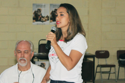 Carla Navarro, representante da ONG Amemais, salientou sobre a importância do novo Canil Municipal
